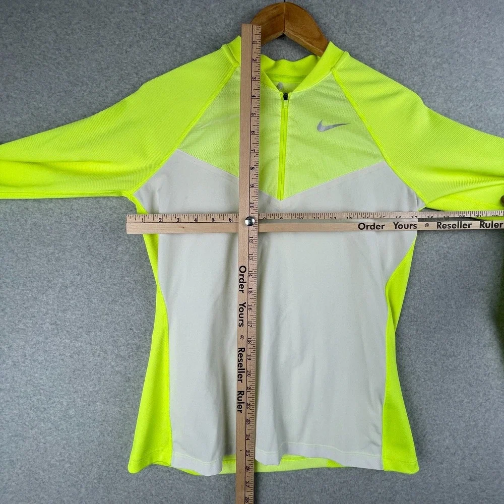 Nike‎ Shirt Women Medium Golf Tour Performance Quarter Zip 2015 PGA Championship